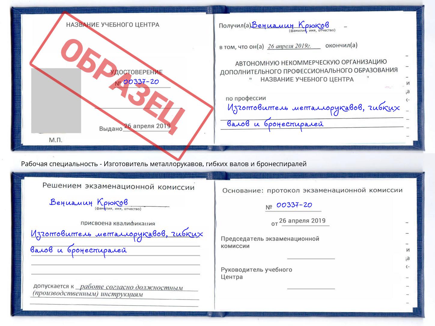 Изготовитель металлорукавов, гибких валов и бронеспиралей Элиста