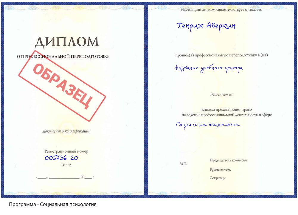 Социальная психология Элиста